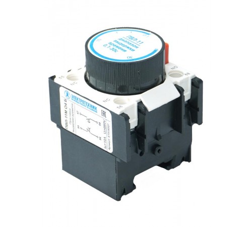 ПВЛ-11М О4 Б, 0,1-30с, при включении, 10А, IP20, приставка выдержки времени (ЭТ)  ET518307  Электротехник