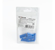 Соединители электрические, сечение 1,5-2,5 мм2, 27A, синий, LD301-1525 (DIY упаковка 10 шт),  гильза соединительная  39401  STEKKER