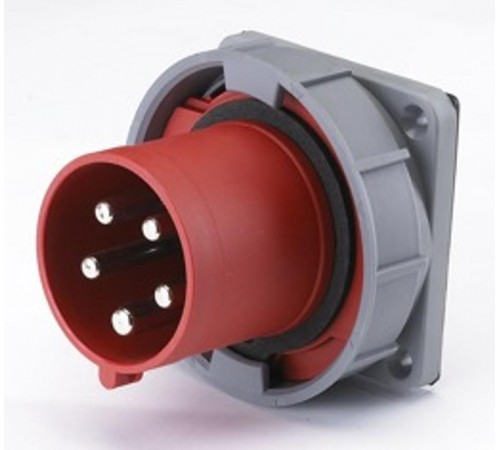 Вилка для скрытой проводки 635 3Р+РЕ+N 63А 380В IP67  26067DEK  DEKraft