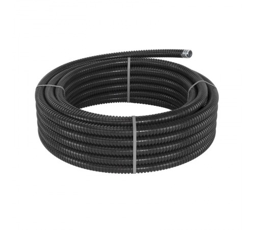 Металлорукав DN 26мм в ПВХ изоляции, Dвн 26,5 мм, Dнар 31,5, 25 м, цветчёрный  6071R-027N  DKC