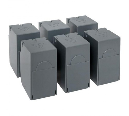 Комплект клеммных крышек (короткие) 6 шт. для рубильников TwinBlock 315-400А EKF  tb-cvrshort-6-315-400  EKF