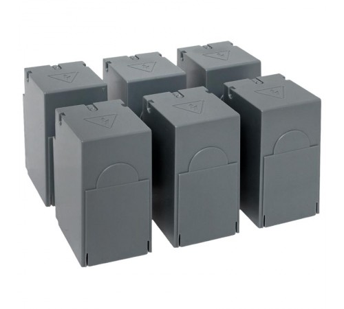 Комплект клеммных крышек (короткие) 6 шт. для рубильников TwinBlock 315-400А EKF  tb-cvrshort-6-315-400  EKF