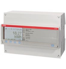 Счетчик 3-фазный акт-реакт. энергии(2Н),кл. точности 0,5S,трансф. вкл. 1(6)А,2 вх/вых,RS485,тип A44 352-200  2CMA100126R1000  ABB