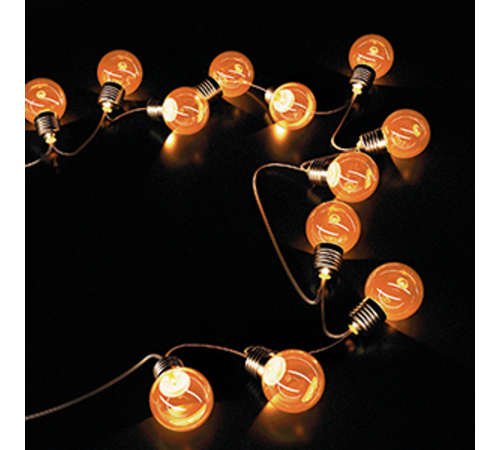 Гирлянда садовая на солнечной батарее 20 LED ламп Большие Шары Белый свет Solar, 1/12  GS034  Gauss