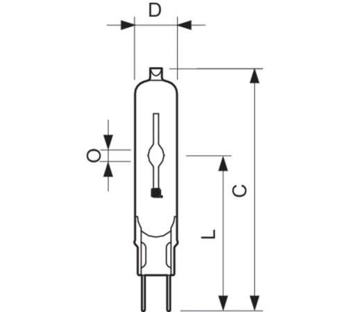Лампа металлогалогенная MASTERC CDM-TC Elite 35W/930 G8.5  928189105129  PHILIPS