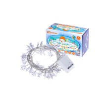 Гирлянда светодиодная "Звездочки" 50LED, 5м, 8 режимов, многоцвет., прозр.шнур, 250 В,  SQ0361-0049  TDM ELECTRIC