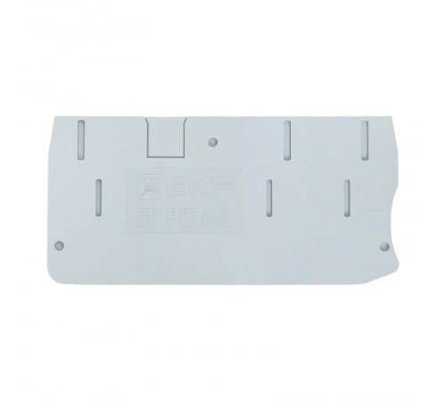 Заглушка для 6 Push-in 3 вывода серая EP-PIT-6-3  EKF