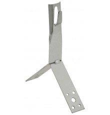 Дер. пр. кр. 6-8мм конька h=100мм нерж. сталь  ZDP80-20-4-68-100  IEK