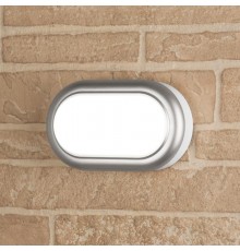 LTB03824000 8W 4000K LED 16.7 см IP54 серебро пылевлагозащищенный светильник  a037908  Elektrostandard