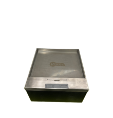 Напольный люк на 4 поста (45х45) горизонтально, с крышкой из нержавеющей стали в уровень пола, с коробкой, IP40 (IP41)  300021  SPL