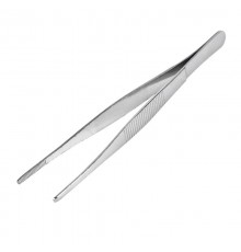 Пинцет прямой, рифленый 160 мм (блистер)  12-0366  REXANT