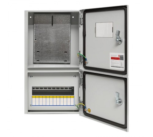 Корпус металлический ЩУРН-3/12 два отсека (БУР) (ВхШхГ) (540х300х160) IP54 PROxima  mb54-3i  EKF