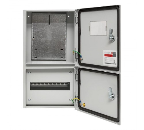 Корпус металлический ЩУРН-3/12 два отсека (БУР) (ВхШхГ) (540х300х160) IP54 PROxima  mb54-3i  EKF