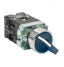 Переключатель BD33 3P c синей подстветкой 230В NO PROxima  xb2-bk33-b-230  EKF