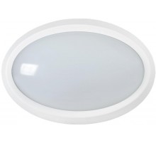 Светильник светодиодный пылевлагозащищенный для ЖКХ светодиодный ДПО 5040 12Вт 4000K IP65 овал белый  LDPO0-5040-12-4000-K01  IEK