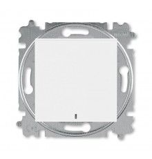 ABB Levit Белый / белый Выключатель 1-кл. с подсветкой  3559H-A01446 03W  2CHH590146A6003  ABB