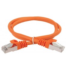 Коммутационный шнур (патч-корд), кат.5Е FTP, 1м, оранжевый  PC07-C5EF-1M  ITK