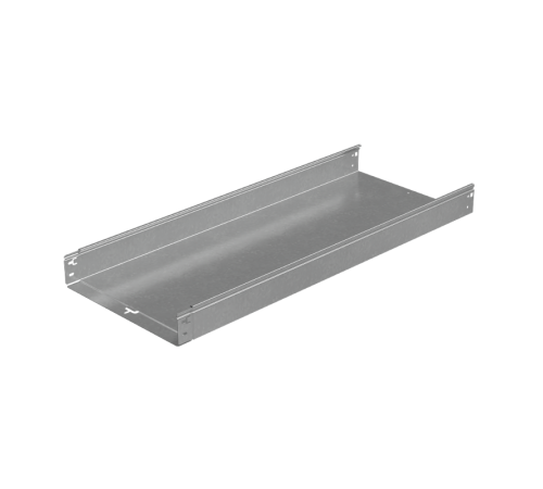 Лоток неперф. 80х400х1,2 L6000 мм "Быстрый монтаж ПЛЮС" HD  LNplus80-400-1.2-6000 HD  КМ - профиль