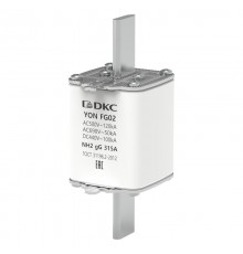 Предохранитель YON ножевого типа FG2 с одинарной индикацией 315А  1FG02-0315  DKC
