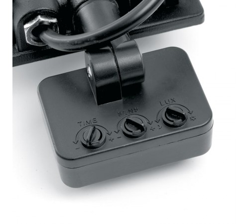 Прожектор светодиодный LL-906 с датчиком 20W 6400K 230V черный IP44 121*160*53мм  29556  FERON