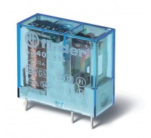 Миниатюрное универсальное электромеханическое реле; монтаж на печатную плату или в розетку; выводы с шагом 3.5мм  403170050300PAC  Finder