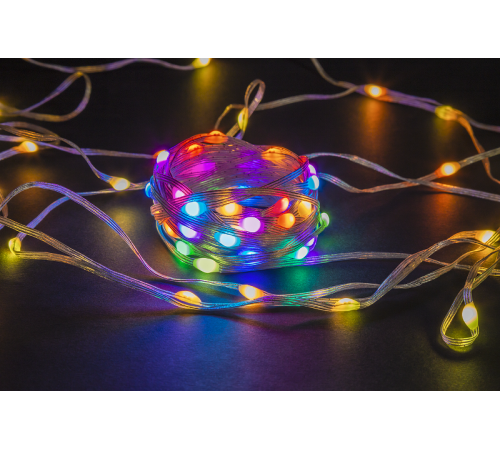 Гирлянда новогодняя 93 714 NGF-D022-04 (умная гирлянда нить RGB 66 12м IP20 TR)  93714  Navigator