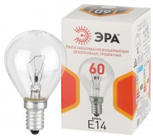Лампа накаливания  P45 60Вт Е14 / E14 230В  шар прозрачный  Б0066522  ЭРА