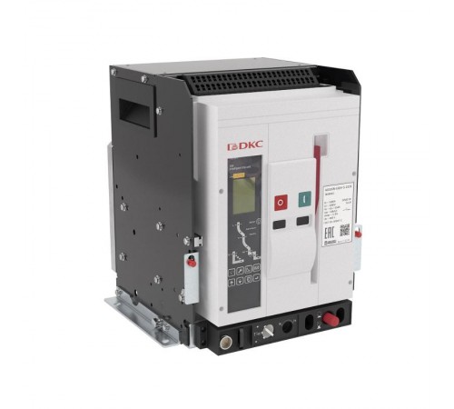 Воздушный авт. выкл. YON AGS12N 3Р 1250 А 65 кА, размер S, расцепитель 3H, выкатной, упр. 220 В AC, гор. подкл.  AGS12N-S3DH-6-222K  DKC