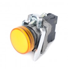 Сигнальная лампа в сборе модульная 22 мм желтая 230-240В АС  SB4BVM5  SE