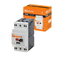 Пускатель ручной кнопочный ПРК80-1,6 In=1,6A Ir=1-1,6A Ue 660В  SQ0212-0016  TDM