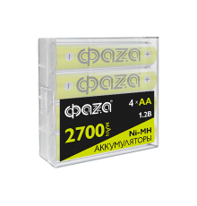 Аккумуляторная батарея  AA 2700мАч Ni-MH Box-4  .5059726  ФАZA