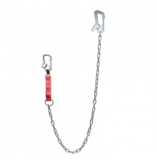 Строп аГ (цепь, амортизатор), 1,5м, 2 карабина  144755  Tech-KREP