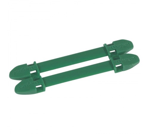 Держатель маркеров Duplix - 7 символов - зеленый  038455  Legrand