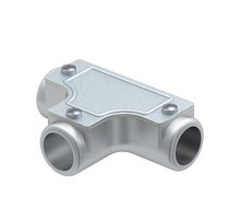 Т-образная секция без резьбы D25mm (SKT25W ALU)  2047590  OBO Bettermann