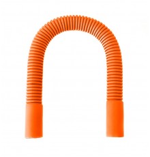 Поворот гибкий гофрированный универсальный оранжевый d20 мм (35шт/280шт уп/кор)  PR13.1227  Промрукав
