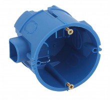 Коробка установочная КУТС 68х60мм для твердых стен саморез., IP20 KUTS-68-60-blue  Б0039187  ЭРА