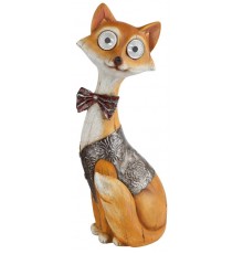 Cветильник садовый декоративный SL-RSN32-FOX на солнечной батарее, полистоун, цветной, 32 см  Б0018810  ЭРА