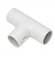 Тройник соединительный для трубы 25мм, серый IP40 (50 шт/уп)  28-0225-1  REXANT