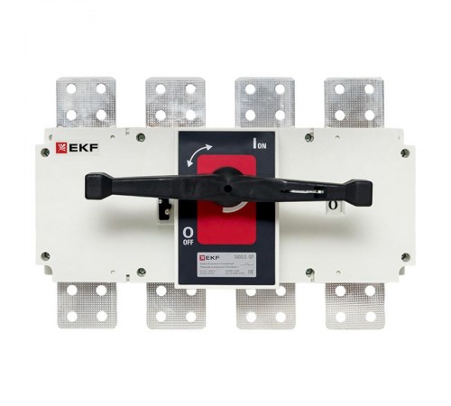 Рубильник-выключатель 1600A 4P c рукояткой управления для прямой установки PowerSwitch  psds-1600-4  EKF