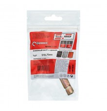 Анкерный болт с крюком 12х70 (1 шт) - пакет ( 0,087 кг)  104681  Tech-KREP