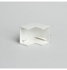 Угол внешний для РКК-80х60 и 80х40  (белый)  УВШ-80х60  Рувинил