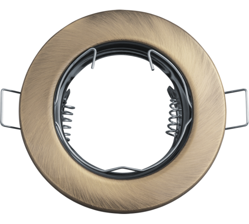 Светильник точечный под лампу GU5.3 NFS 93 017 NFS-R1-007-MR16-GU5.3 (Черненая бронза)  93017  Navigator