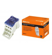 Блок распределительный на DIN-рейку РБ-160 1П 160А (1х70+1x16/6x16)  SQ0823-0003  TDM