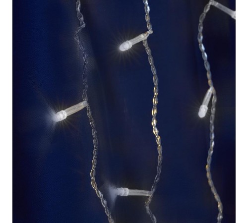 Гирлянда - бахрома CL23  240 диодов  5000K, IP44 5,3м*1,5м + 3м  32349  FERON