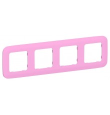 FLITE Artistic Рамка 4-ая РУ-4-А-ФлПр пурпурный  FI-M42-31-20-K99  IEK