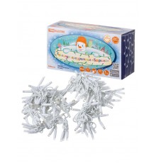 Гирлянда светодиодная "Бахрома" 2х1м, 152LED, 3000К, бел. шнур, посл. подкл, IP65, 250 В,  SQ0361-0044  TDM ELECTRIC