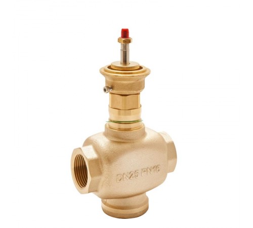 Клапан регулирующий 2-ход резьб, PN16 DN25 8,0м/ч -10...+95°С  VGTC025  SE