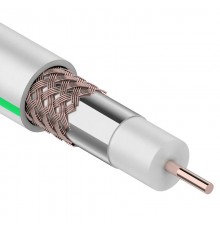 Кабель SAT 703 B, Cu/Al/Cu, (64%), 75 Ом, 100м., белый  01-2431-6  PROconnect