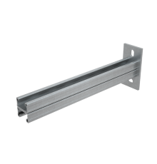 Cтрат-консоль двойная усиленная 41х21 L100 s:2,5 мм  2KSSU21-100  КМ-профиль