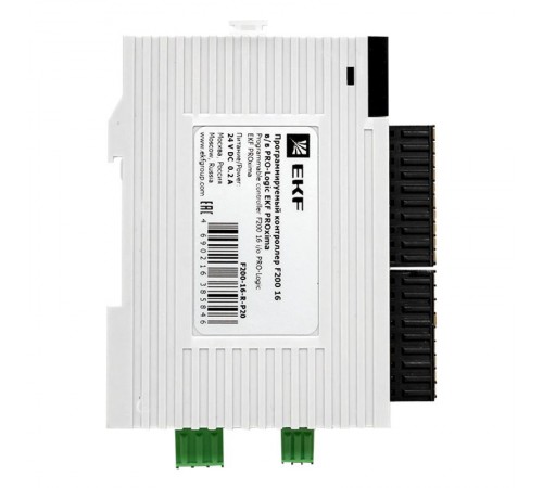 Программируемый контроллер F200 16 в/в N PRO-Logic EKF PROxima  F200-16-N-P22  EKF